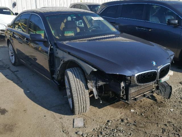 WBAHL83538DT13402 - 2008 BMW 750I BLUE photo 1