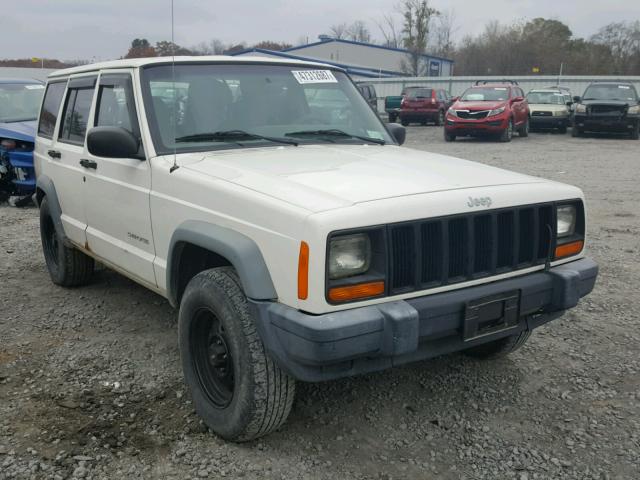 1J4FF28S3XL569888 - 1999 JEEP CHEROKEE S WHITE photo 1