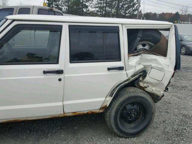 1J4FF28S3XL569888 - 1999 JEEP CHEROKEE S WHITE photo 9