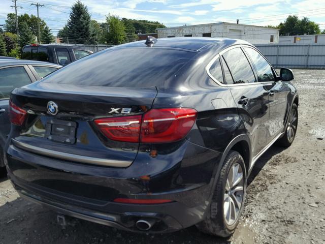 5UXKU2C34H0U28906 - 2017 BMW X6 XDRIVE3 BLACK photo 4