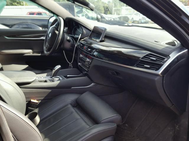 5UXKU2C34H0U28906 - 2017 BMW X6 XDRIVE3 BLACK photo 5