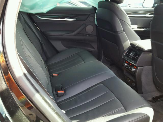 5UXKU2C34H0U28906 - 2017 BMW X6 XDRIVE3 BLACK photo 6