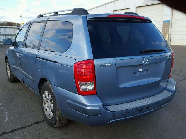 KNDMC233476022925 - 2007 HYUNDAI ENTOURAGE BLUE photo 3