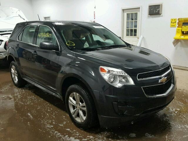 2GNALAEK8E6173301 - 2014 CHEVROLET EQUINOX LS GRAY photo 1