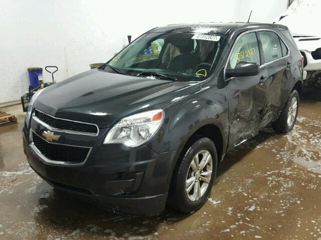 2GNALAEK8E6173301 - 2014 CHEVROLET EQUINOX LS GRAY photo 2