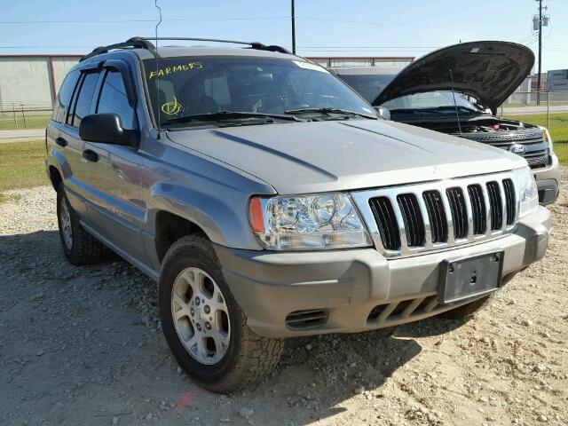 1J4GW48S3YC224264 - 2000 JEEP GRAND CHER GRAY photo 1