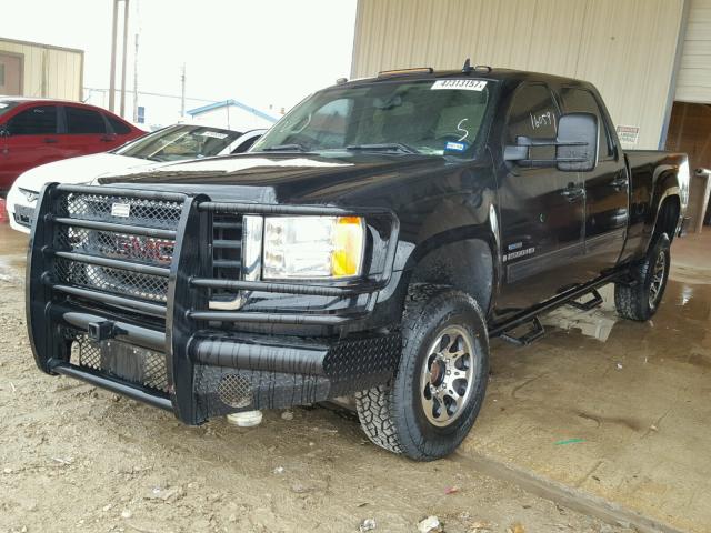 1GTHK63649F170288 - 2009 GMC SIERRA K25 BLACK photo 2