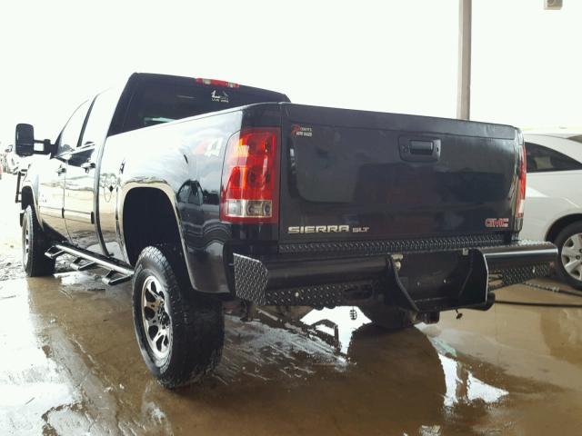 1GTHK63649F170288 - 2009 GMC SIERRA K25 BLACK photo 3