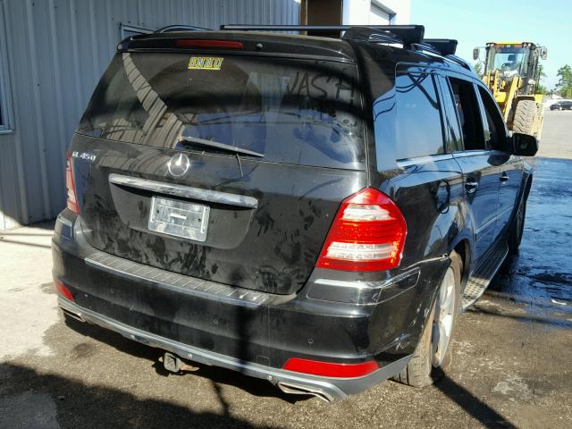 4JGBF7BE7AA617931 - 2010 MERCEDES-BENZ GL 450 4MA BLACK photo 4