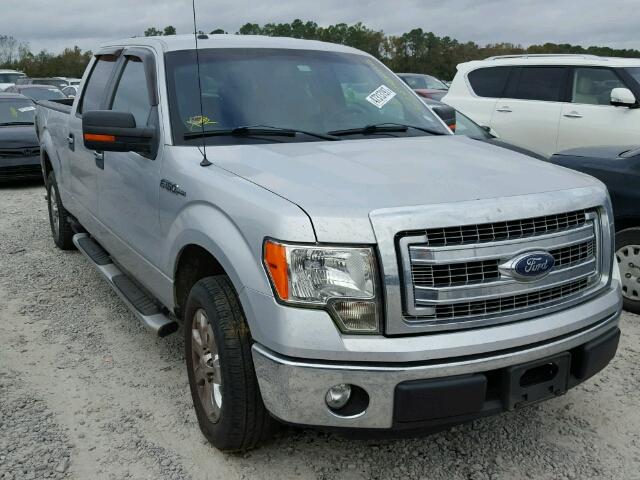 1FTFW1CF7DKG06811 - 2013 FORD F150 SUPER SILVER photo 1