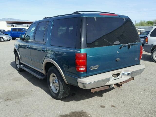 1FMPU18LXWLC36097 - 1998 FORD EXPEDITION GREEN photo 3