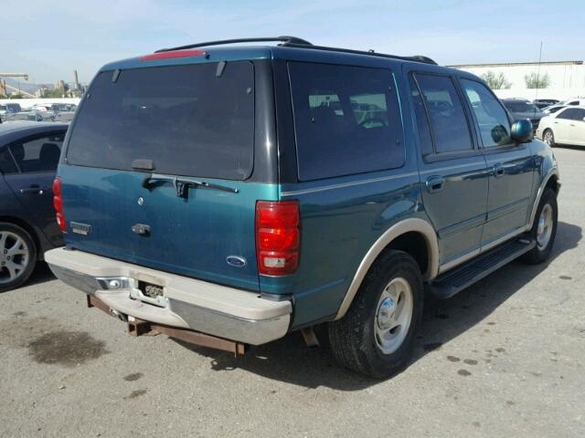 1FMPU18LXWLC36097 - 1998 FORD EXPEDITION GREEN photo 4