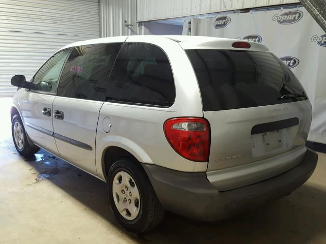 1D4GP25383B140379 - 2003 DODGE CARAVAN SE SILVER photo 3