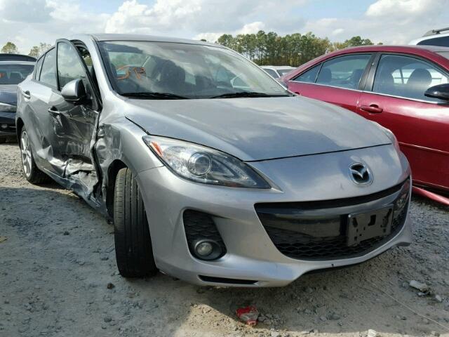 JM1BL1W58C1605164 - 2012 MAZDA 3 S GRAY photo 1