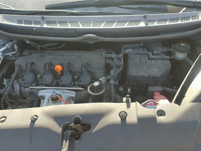 1HGFA16879L014341 - 2009 HONDA CIVIC EX ნაცრისფერი ფოტო 7