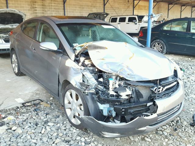 5NPDH4AE1DH313899 - 2013 HYUNDAI ELANTRA GL GRAY photo 1