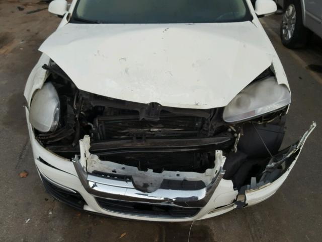 3VWJM71K38M106370 - 2008 VOLKSWAGEN JETTA S WHITE photo 9