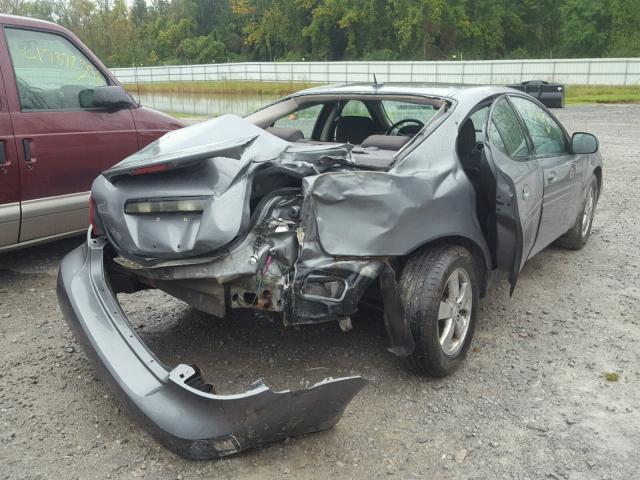 2G2WP552171165636 - 2007 PONTIAC GRAND PRIX GRAY photo 4