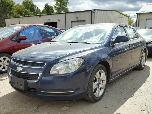 1G1ZH57B59F182835 - 2009 CHEVROLET MALIBU 1LT ლურჯი ფოტო 2