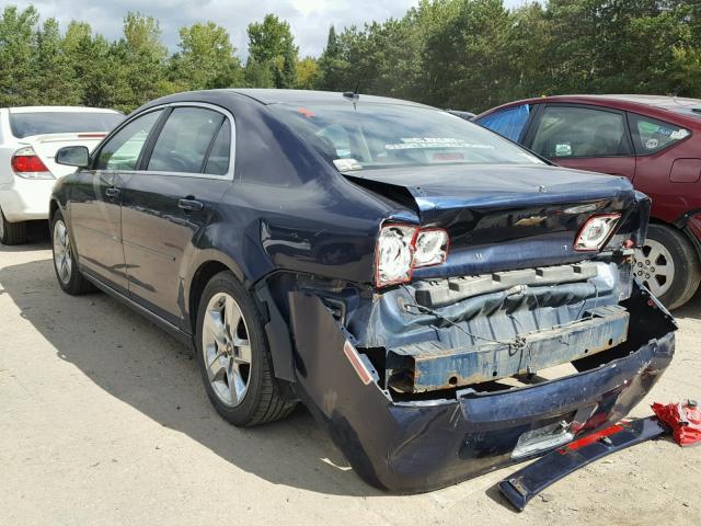 1G1ZH57B59F182835 - 2009 CHEVROLET MALIBU 1LT ლურჯი ფოტო 3
