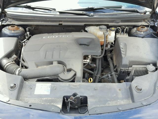 1G1ZH57B59F182835 - 2009 CHEVROLET MALIBU 1LT ლურჯი ფოტო 7