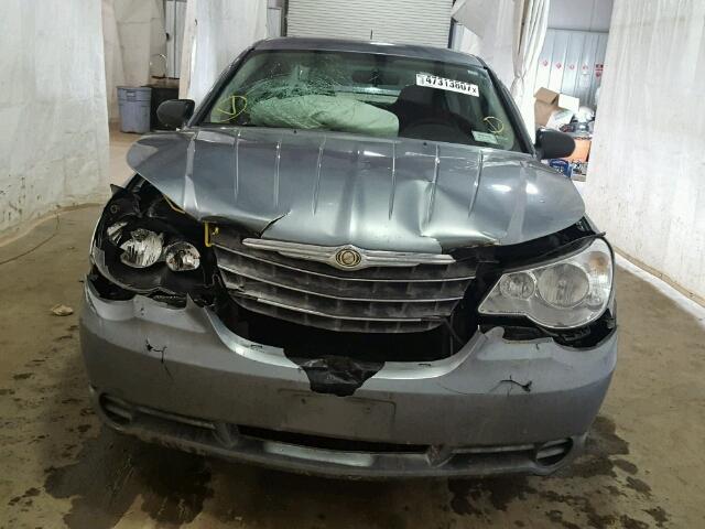 1C3LC46D39N570181 - 2009 CHRYSLER SEBRING LX GRAY photo 9