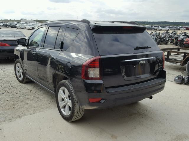 1C4NJCBA1HD124258 - 2017 JEEP COMPASS SP შავი ფოტო 3