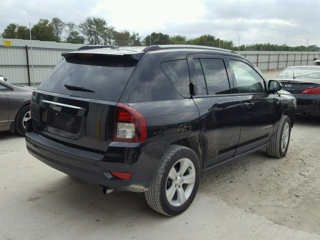 1C4NJCBA1HD124258 - 2017 JEEP COMPASS SP BLACK photo 4