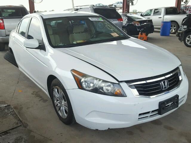 1HGCP26478A021949 - 2008 HONDA ACCORD LXP WHITE photo 1