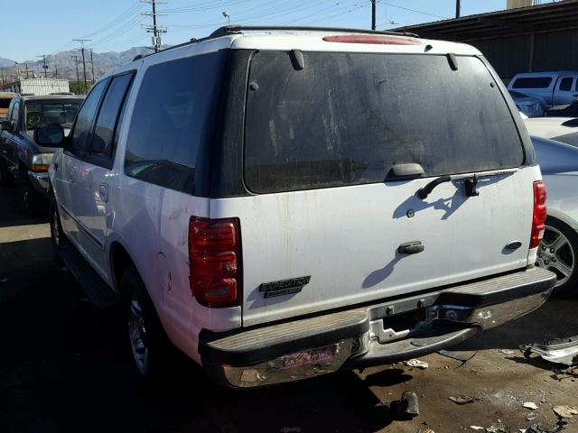 1FMRU15W81LB84730 - 2001 FORD EXPEDITION WHITE photo 3