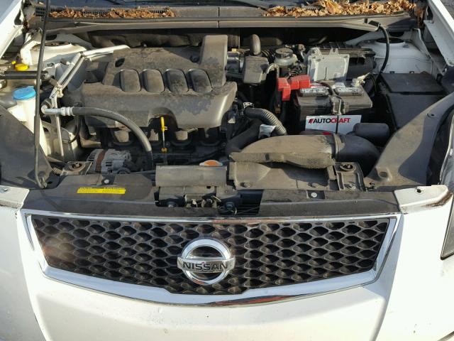 3N1AB6AP4BL720682 - 2011 NISSAN SENTRA 2.0 WHITE photo 7