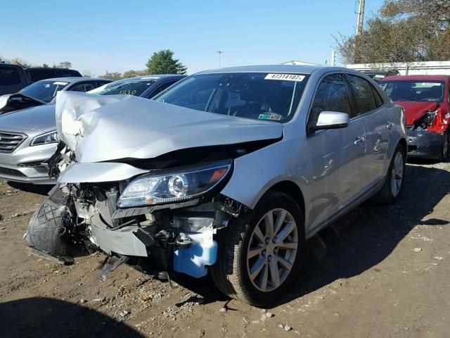 1G11F5SL9FU152098 - 2015 CHEVROLET MALIBU LTZ SILVER photo 2