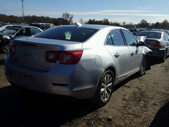 1G11F5SL9FU152098 - 2015 CHEVROLET MALIBU LTZ SILVER photo 4