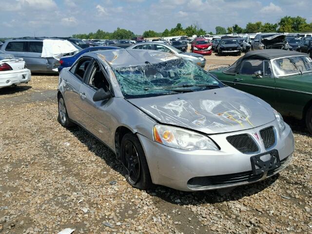 1G2ZG57B684194839 - 2008 PONTIAC G6 BASE SILVER photo 9