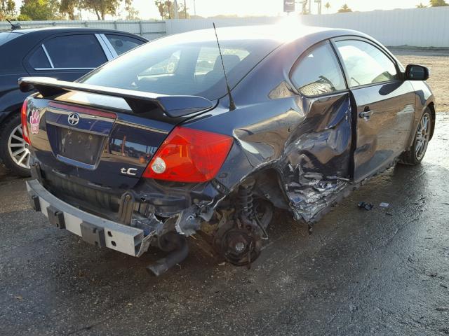 JTKDE177060080901 - 2006 TOYOTA SCION TC 蓝色 照片 4