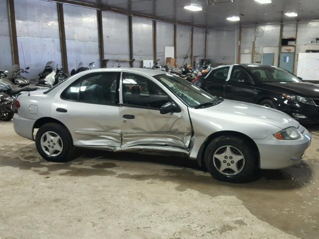 1G1JC52F347144156 - 2004 CHEVROLET CAVALIER SILVER photo 9