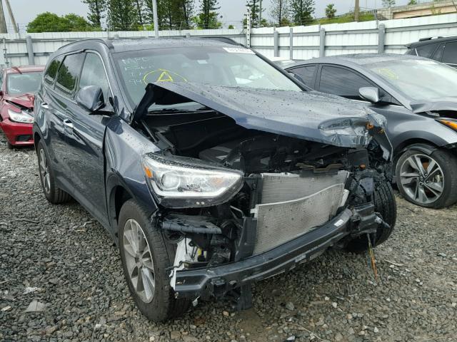 KM8SM4HF0HU179475 - 2017 HYUNDAI SANTA FE S GRAY photo 1