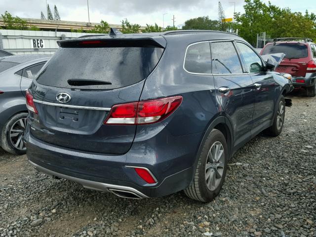 KM8SM4HF0HU179475 - 2017 HYUNDAI SANTA FE S GRAY photo 4