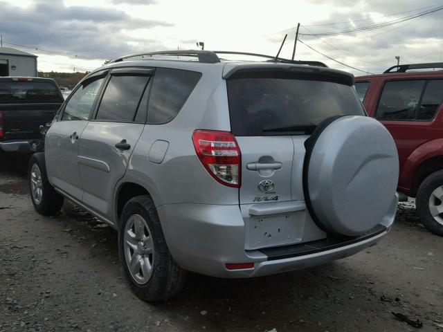 2T3BF4DV0CW233509 - 2012 TOYOTA RAV4 SILVER photo 3