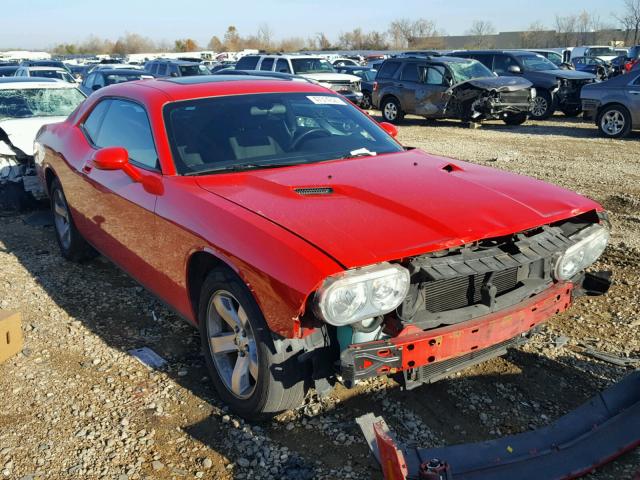 2B3LJ44VX9H560710 - 2009 DODGE CHALLENGER RED photo 1