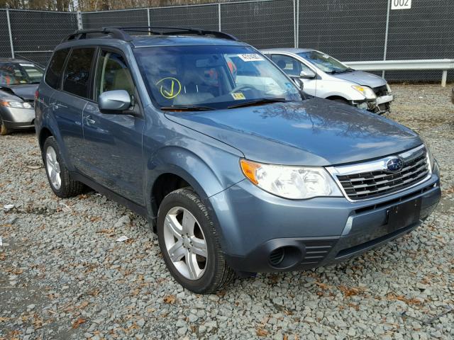 JF2SH6CC1AH760243 - 2010 SUBARU FORESTER 2 BLUE photo 1