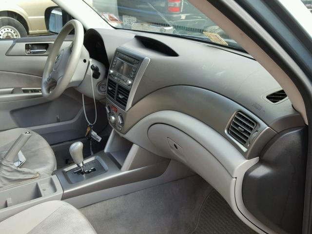 JF2SH6CC1AH760243 - 2010 SUBARU FORESTER 2 BLUE photo 5