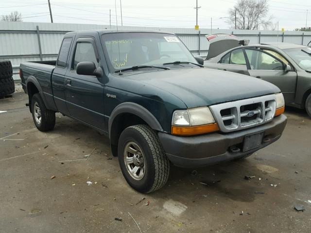 1FTZR15U8WPB26542 - 1998 FORD RANGER SUP GREEN photo 1