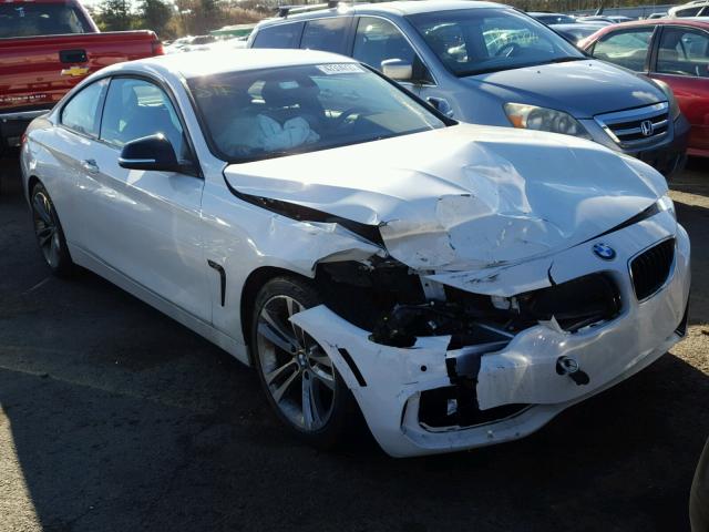 WBA3N3C54EK231080 - 2014 BMW 428 I WHITE photo 1