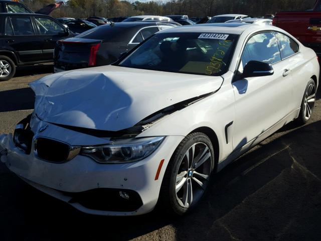 WBA3N3C54EK231080 - 2014 BMW 428 I WHITE photo 2