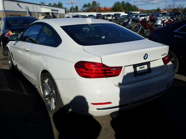 WBA3N3C54EK231080 - 2014 BMW 428 I WHITE photo 3