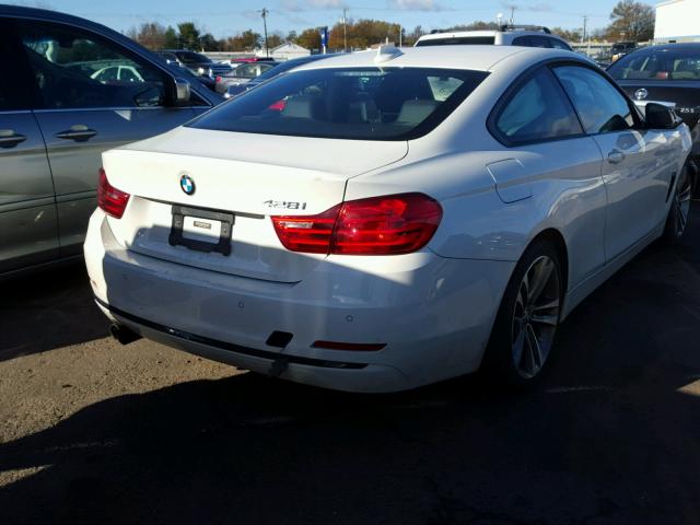 WBA3N3C54EK231080 - 2014 BMW 428 I WHITE photo 4