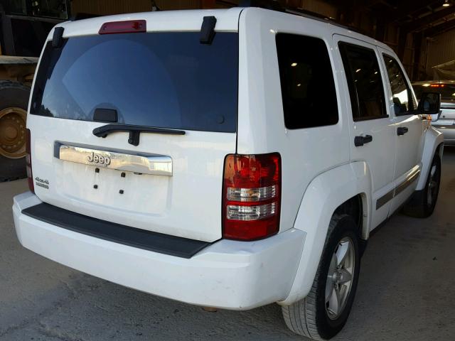 1C4PJMCK8CW160872 - 2012 JEEP LIBERTY LI WHITE photo 4