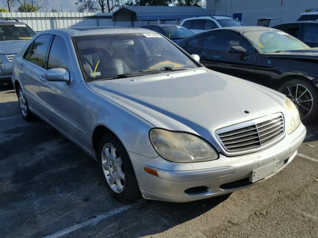 WDBNG70J81A188778 - 2001 MERCEDES-BENZ S 430 SILVER photo 1