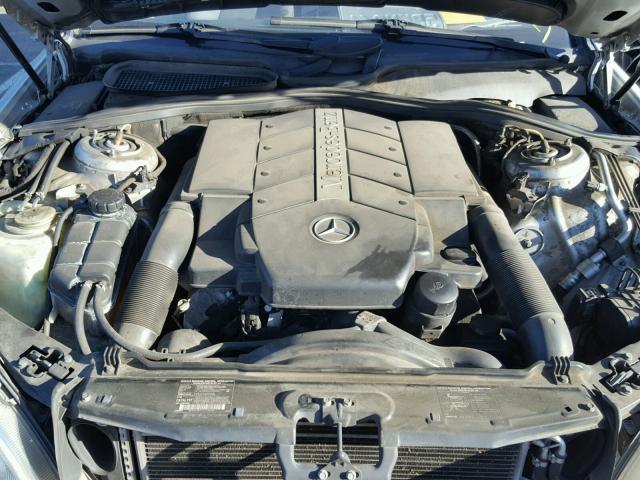 WDBNG70J81A188778 - 2001 MERCEDES-BENZ S 430 SILVER photo 7